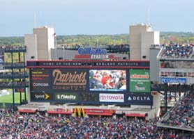 Gillette Stadium Home of the New England Patriots