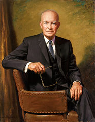 President Dwight D. Eisenhower - Portrait by James Anthony Wills, 1967