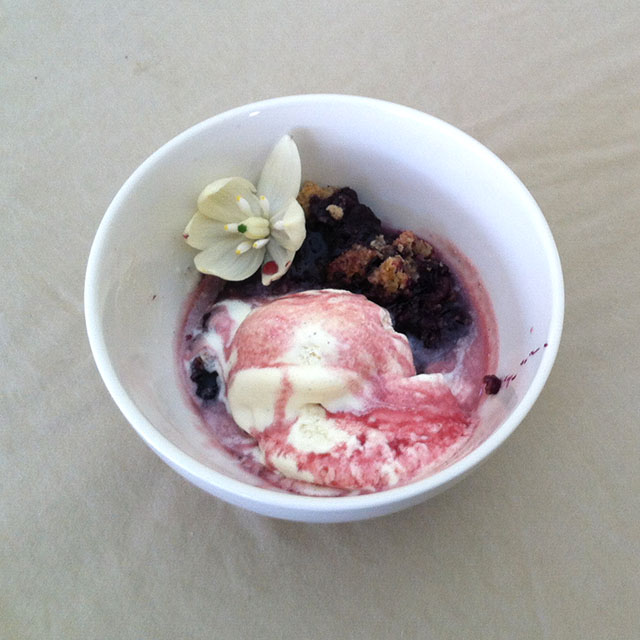 Dessert at Chumash Kitchen July 2018