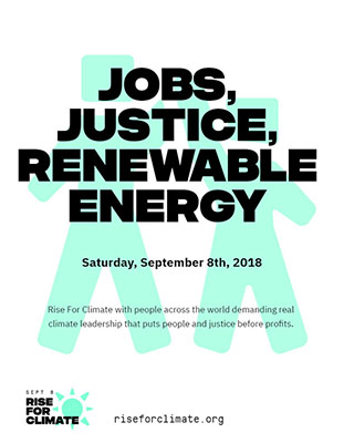 Rise for Climate Flyer