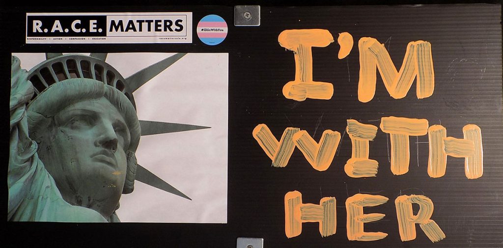 Linda Poppenheimer 2019 Women's March Sign