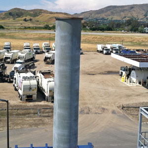 Biogas Burn Tube Safety Measure at San Luis Obispo Kompogas Plant